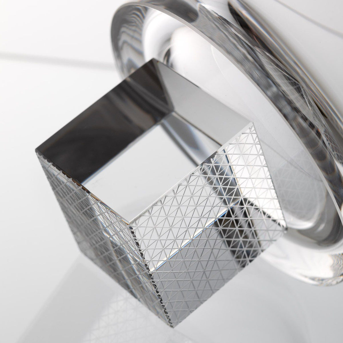Clear Whisky Cube sklenice