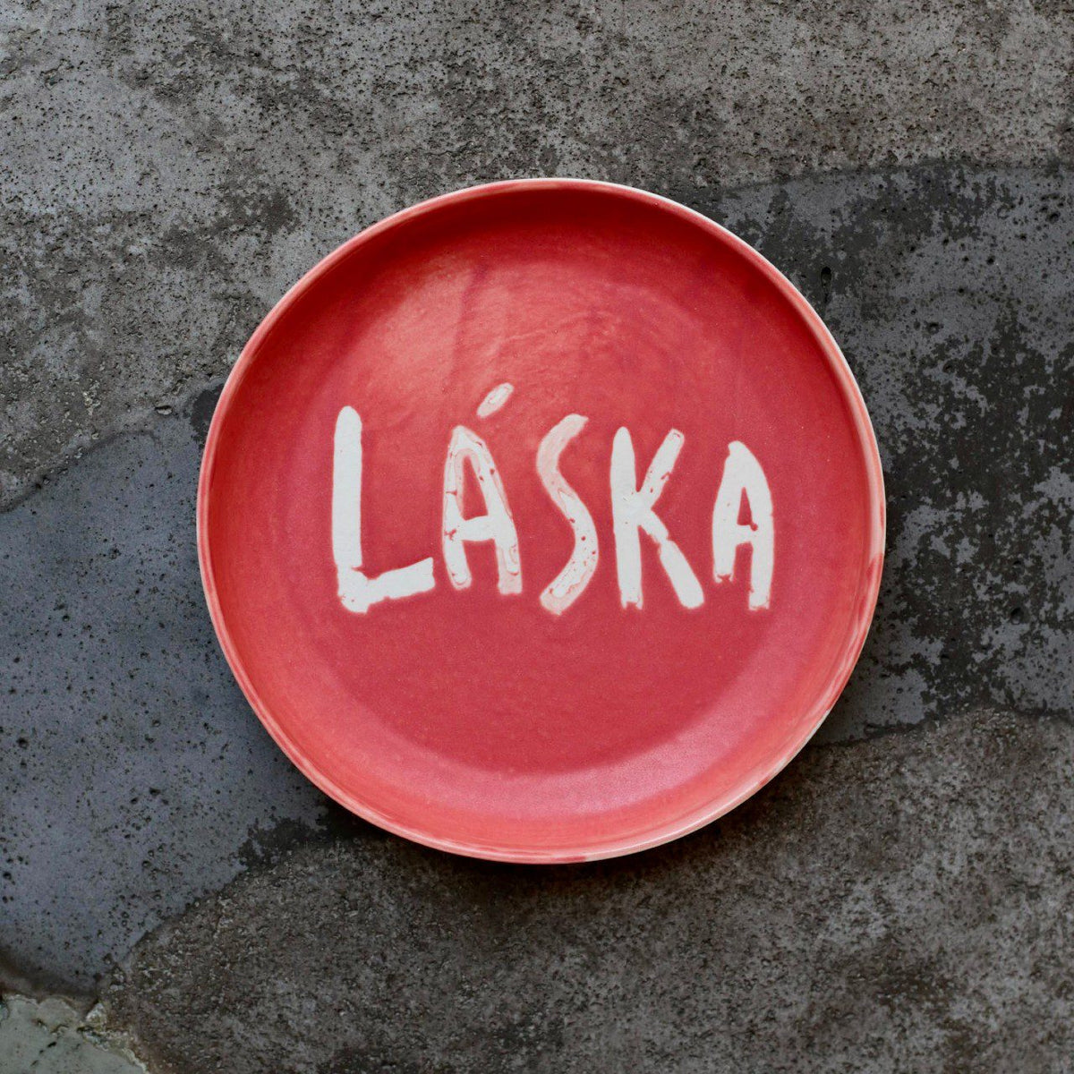 Láska & Love talíř