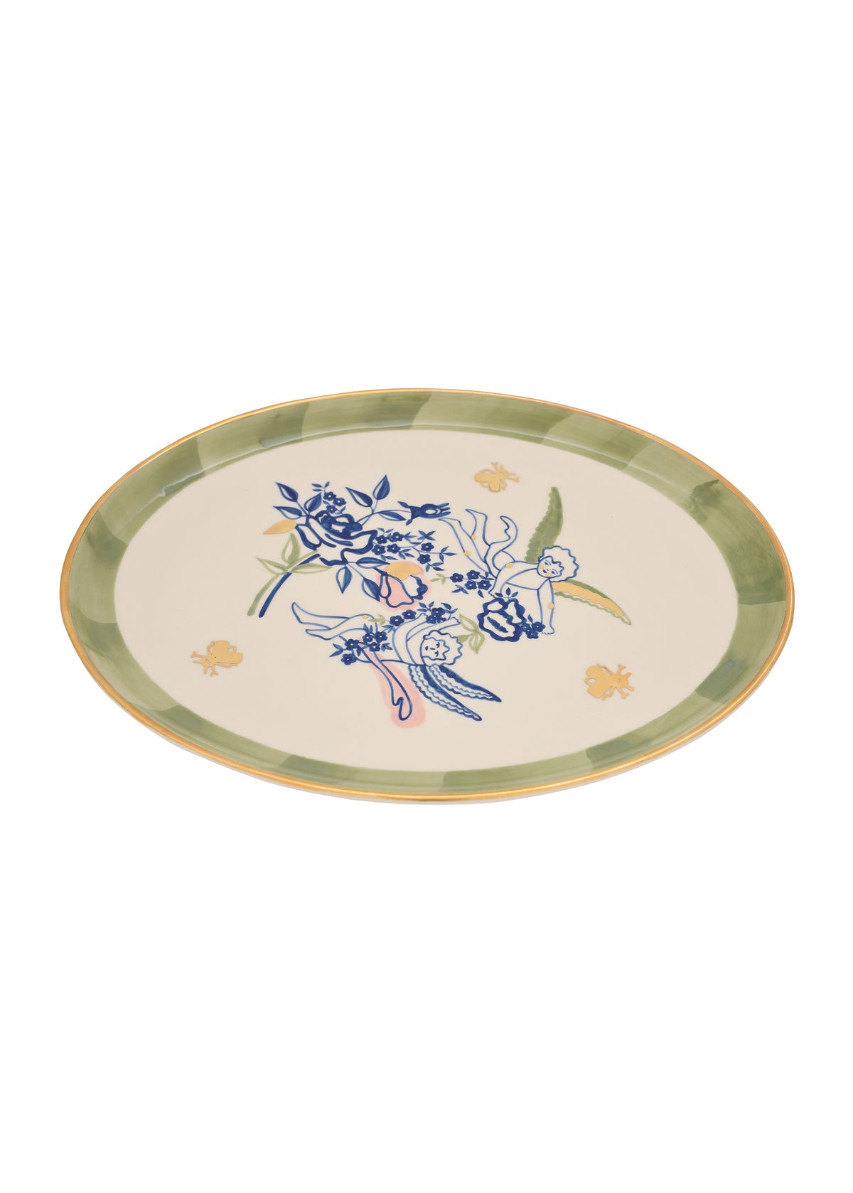 Grace Ornate oval plate