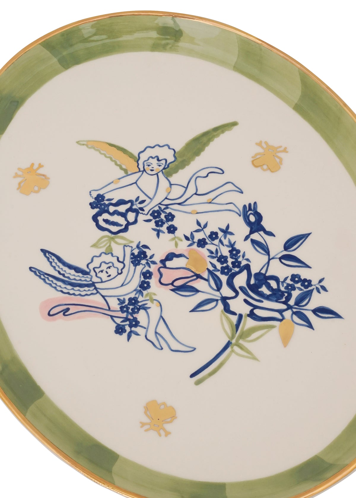 Grace Ornate oval plate