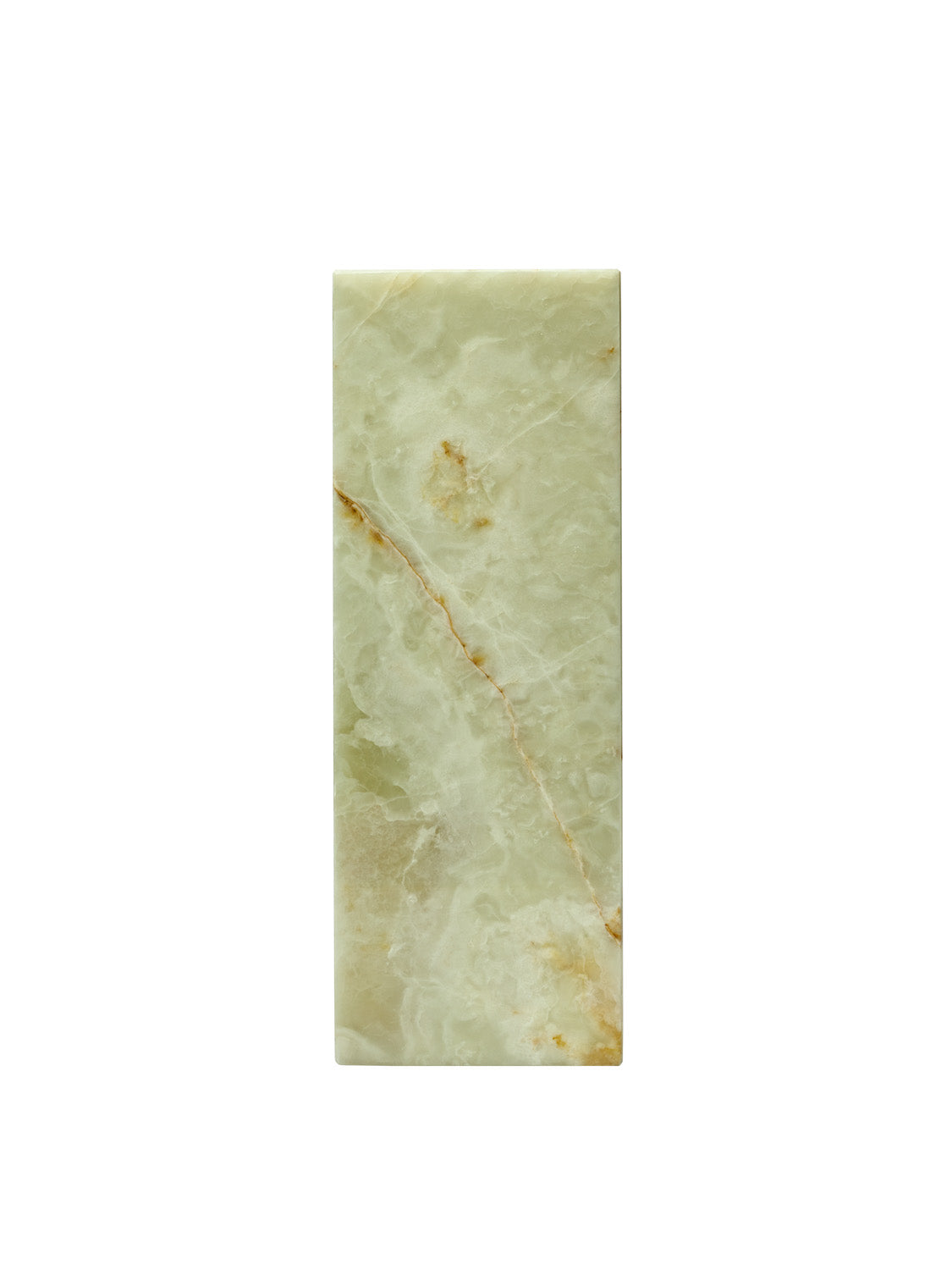 Stone pedestal - green onyx