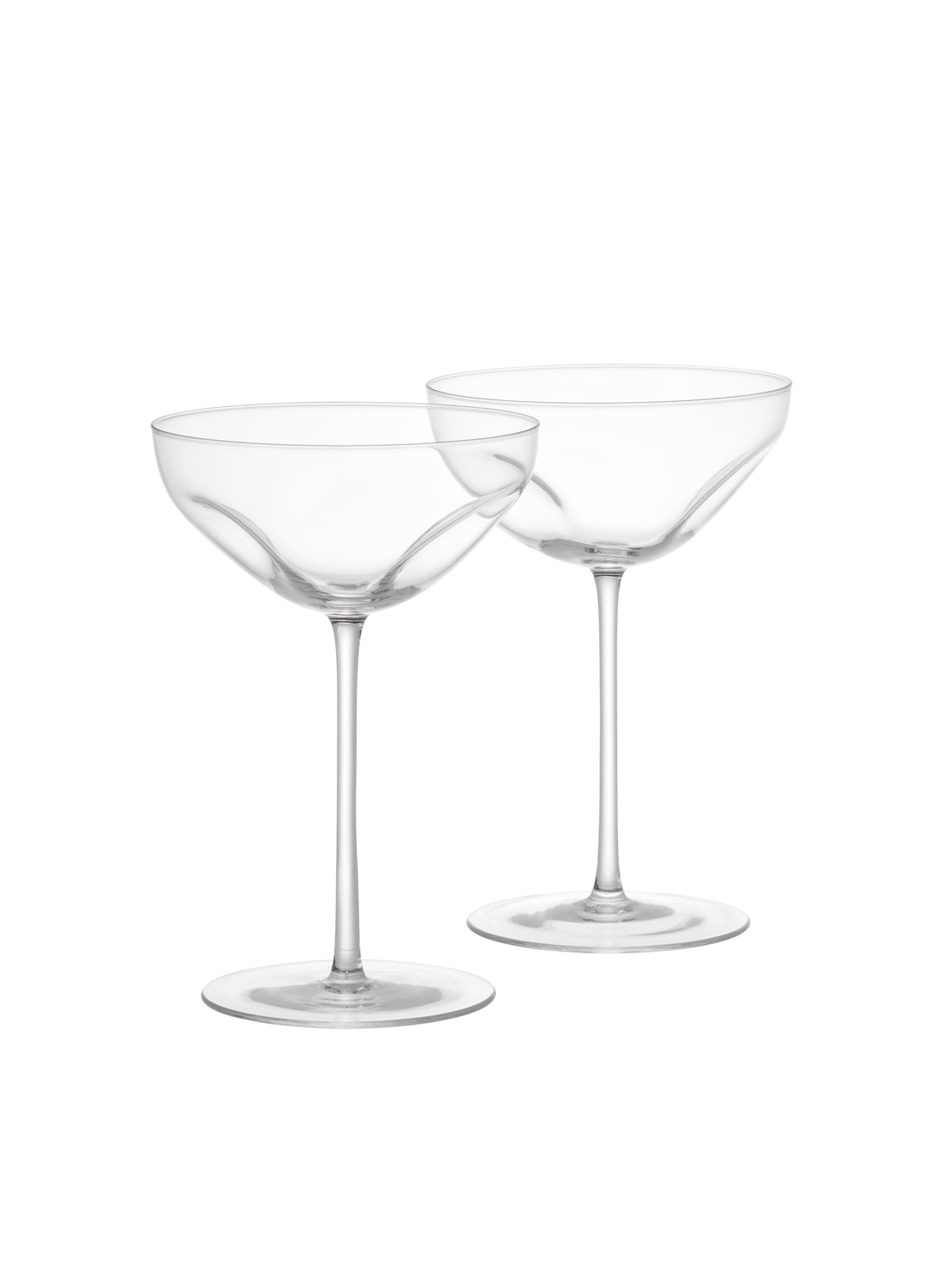 Luna coupe glasses (set of 2)