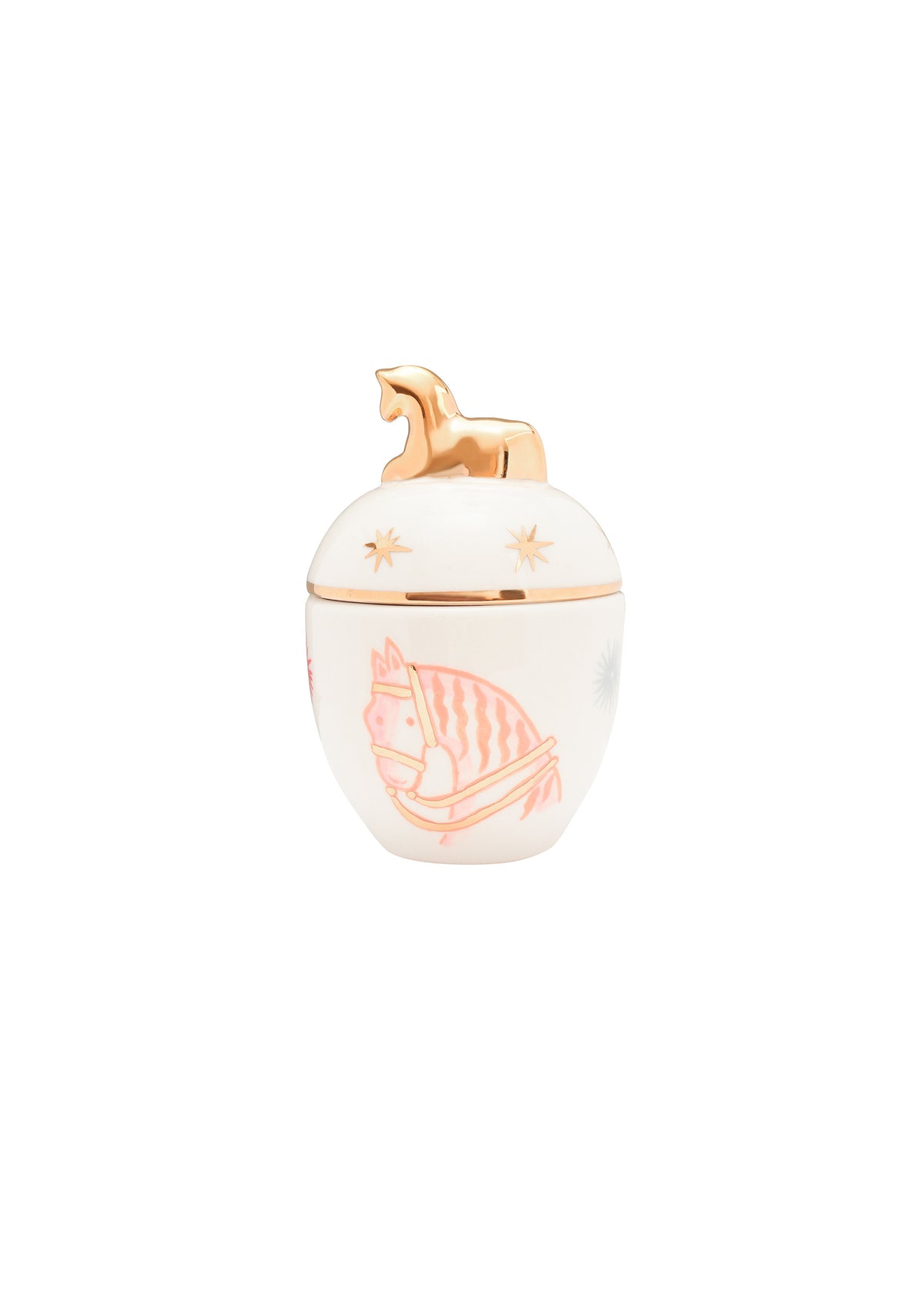 Konyk sugar bowl with stars