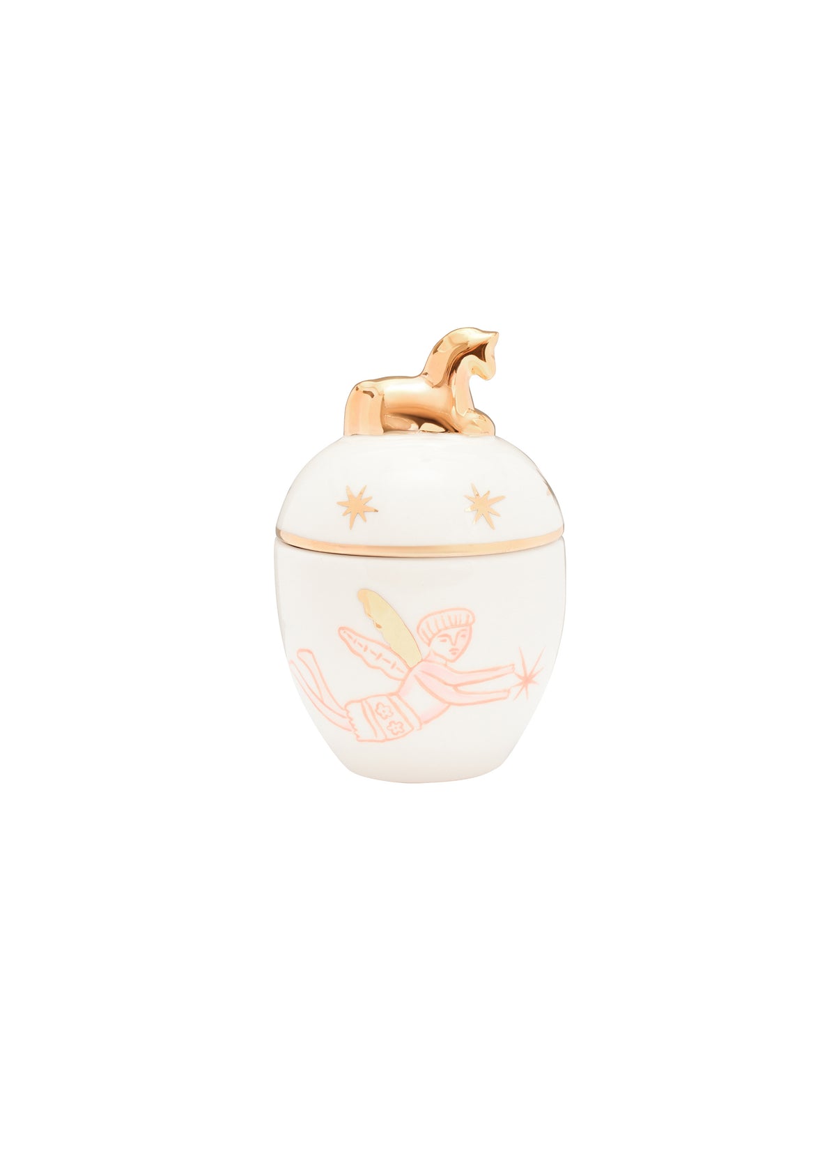 Konyk sugar bowl with stars
