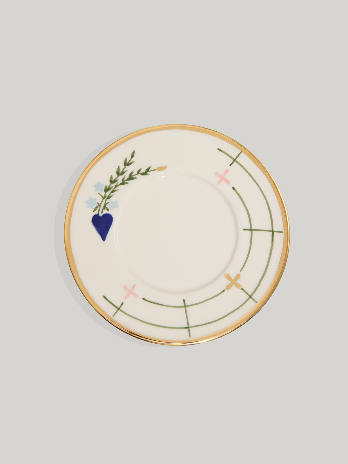 Naive cup with saucer