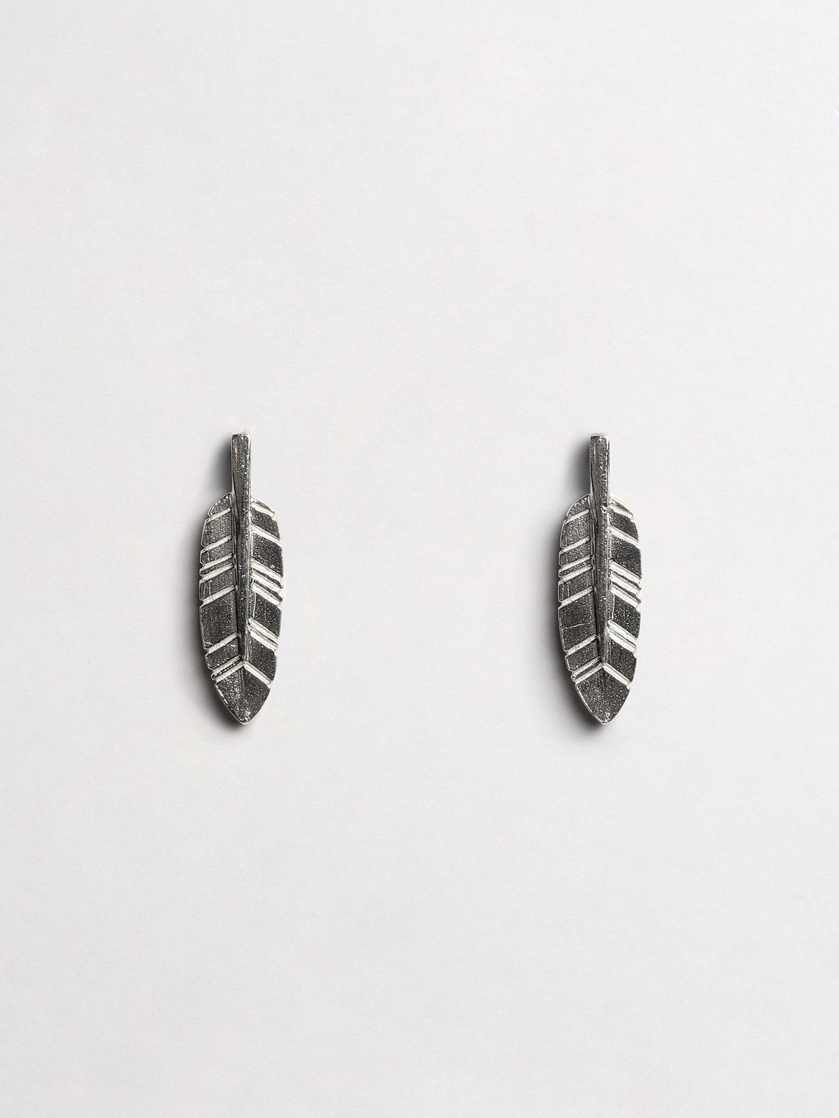 Feather earrings