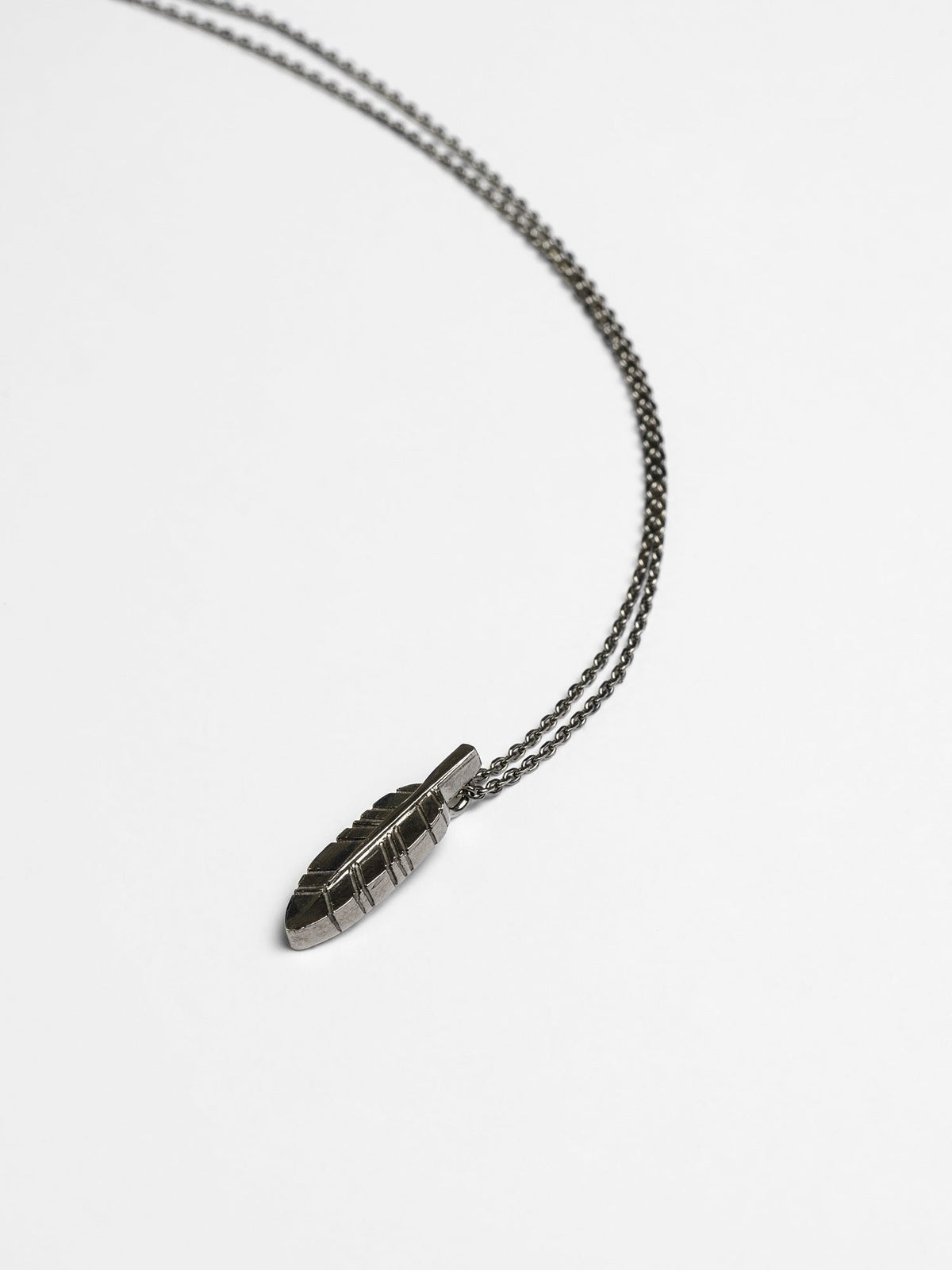 Feather necklace