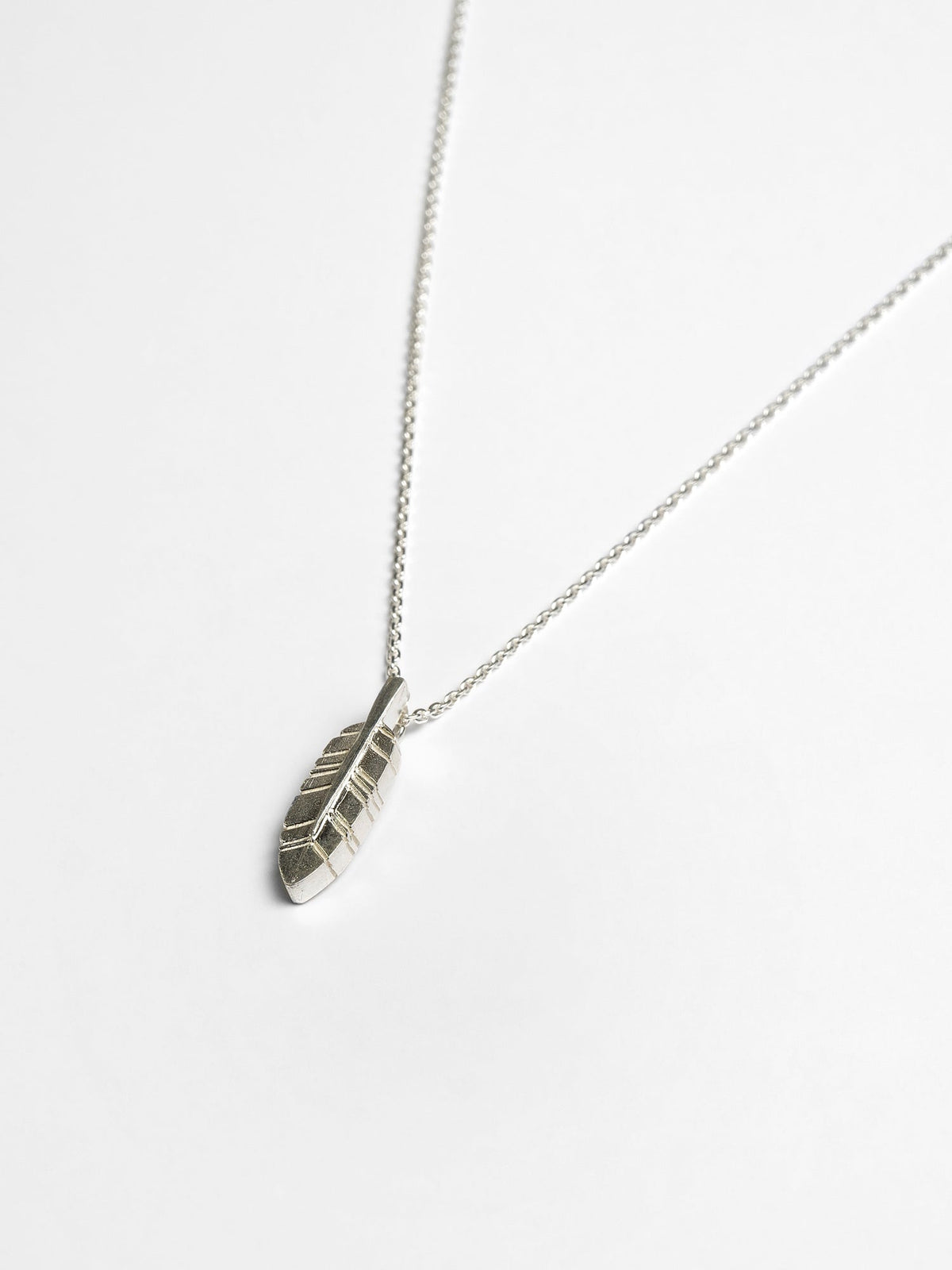 Feather necklace
