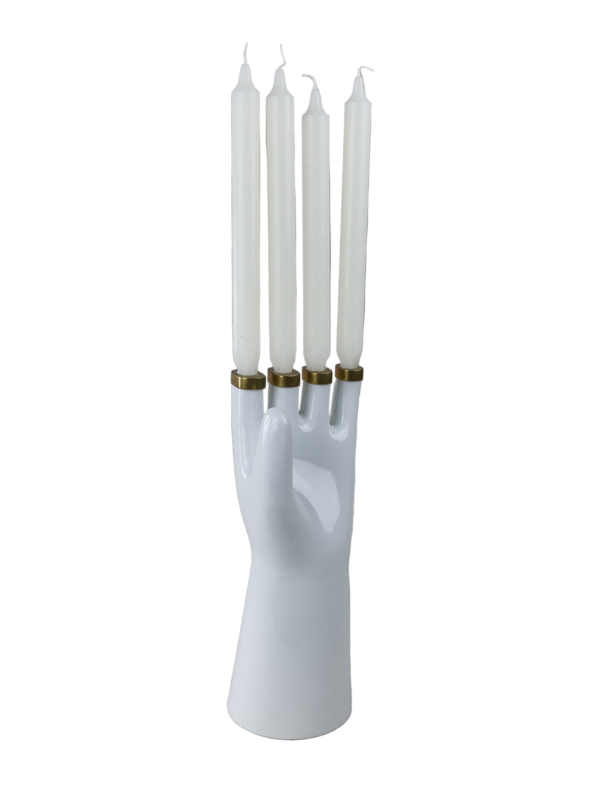 Hand boy! candlestick