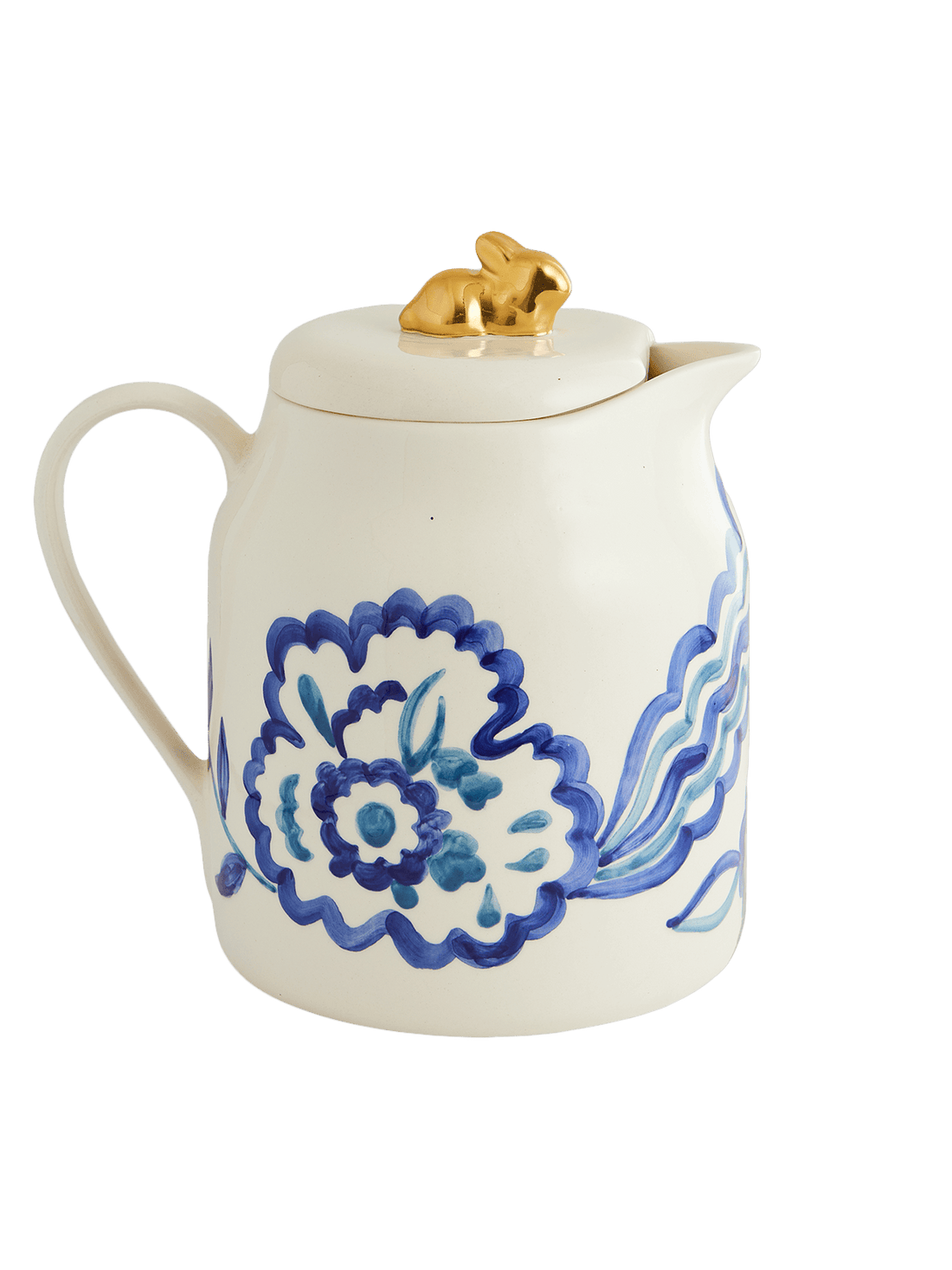 Indigo teapot