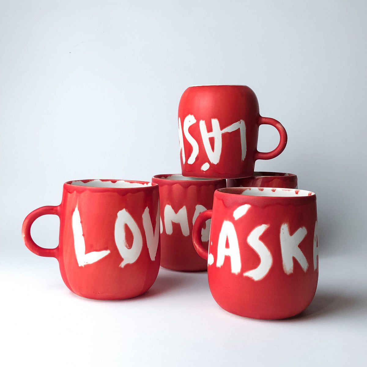 Láska &amp; Love hrnek