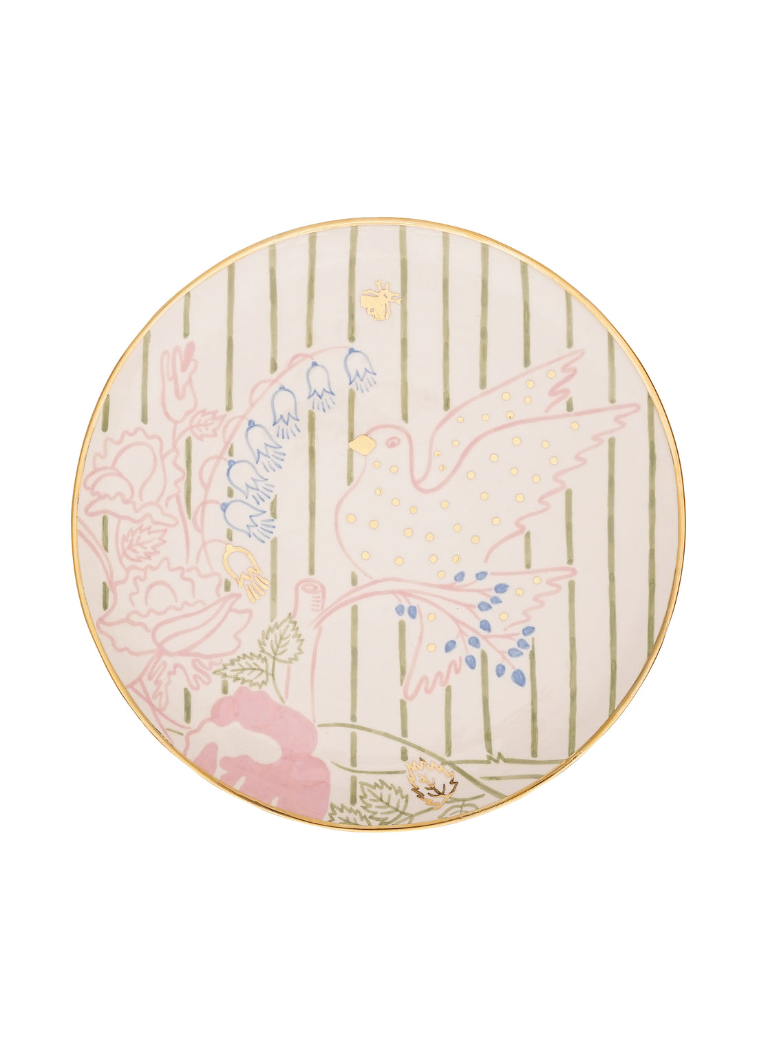 Dove round plate