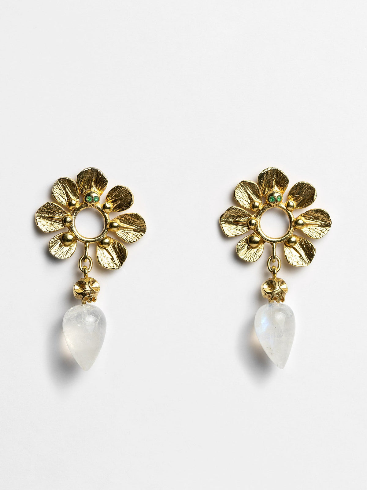 Scale earrings