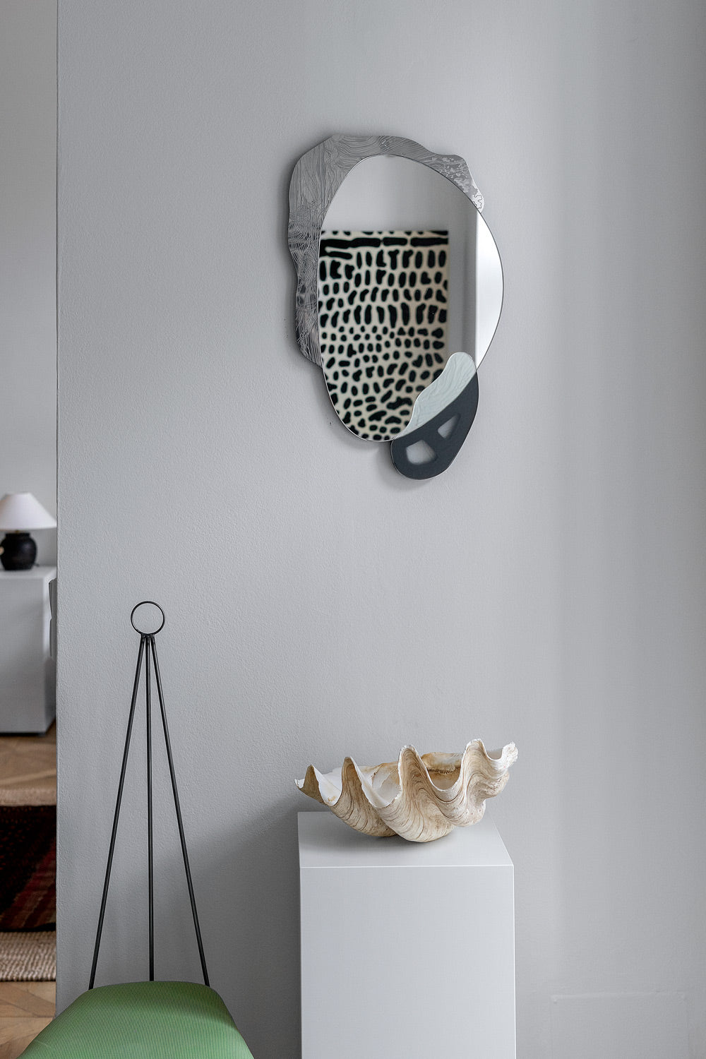 Above mirror